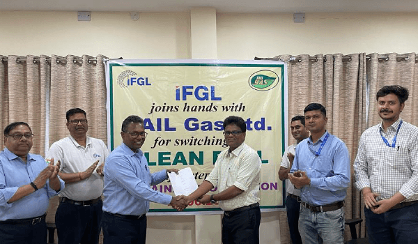 IFGL and GAIL Gas Join Forces for a Greener Tomorrow: Reducing Carbon Footprint at Kalunga Works